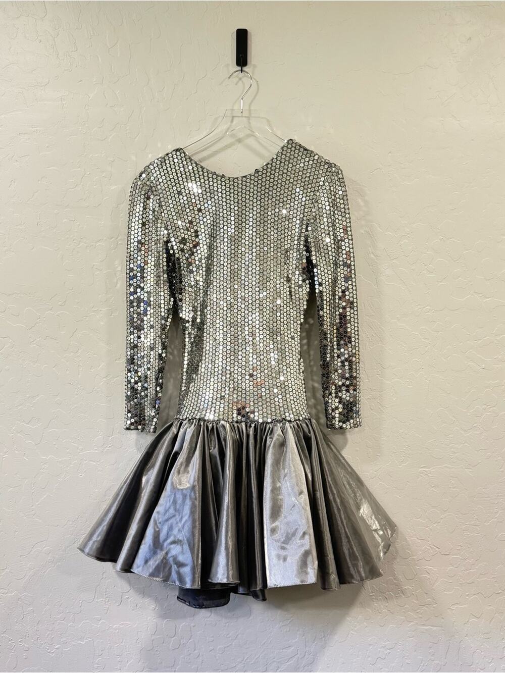 Dave & Johnny Vintage Sequin Party Dress Size 9-10 (M)